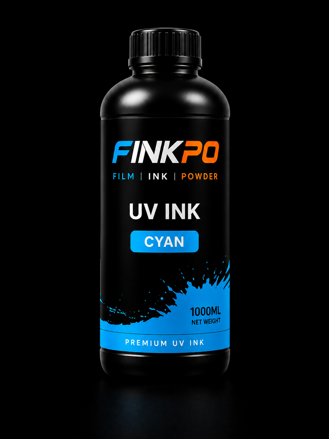 UV DTF Ink - Cyan 1 Liter