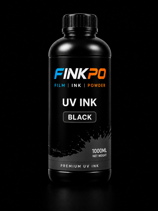 UV DTF Ink - Black 1 Liter